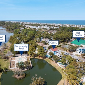 CL550: Sea-Sound Blessing | Aerial View