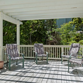 CC108: Currituck Club 108 | Bottom Level Back Deck