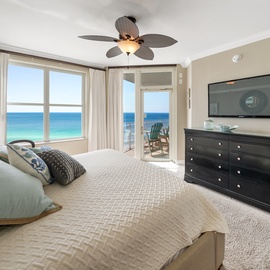 Wake to stunning ocean views from your master suite, where gentle sea breezes and coastal tranquility create the perfect retreat.