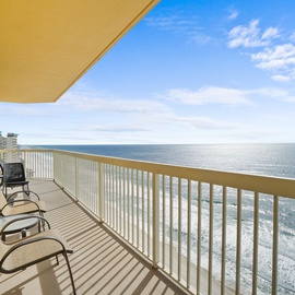 Soak up endless ocean views from your private beachfront balcony, where morning coffee and sunset cocktails become unforgettable moments.