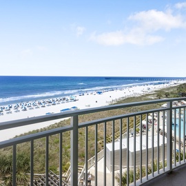 Stunning oceanfront views await from your private balcony, overlooking pristine white sand beaches and crystal-clear waters.