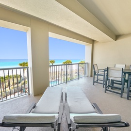 Unwind on your private balcony with stunning sea views, perfect for morning coffee or sunset dining.