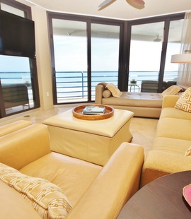 Living Room with Stunning Ocean View