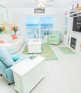 The Living Room with Ocean Views
