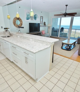 See the view from the kitchen
