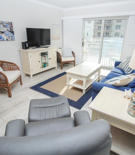 Living room with ample seating