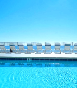 Picture yourself by this lovely Gulf Front Pool!
