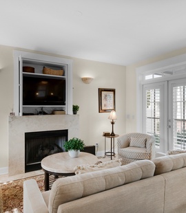 Sunset Serenade living room
