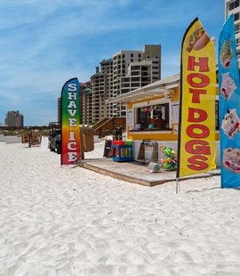 Beachside Snacks for your Convenience