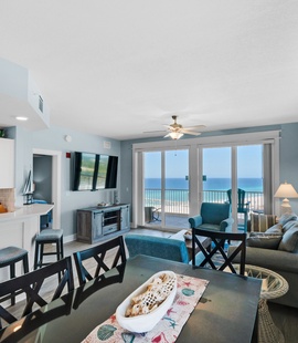 Dining to living room view
