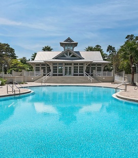 Large community pool