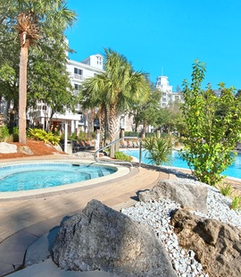 Gorgeous Landscaped Pool Deck 