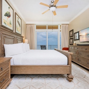 Unwind after a day at the beach, stream your favorite shows in the master, and wake up to seagulls and gentle waves