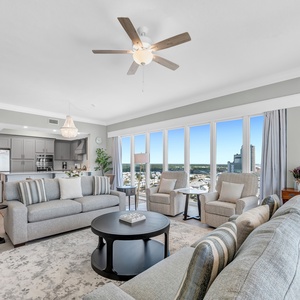 Phoenix Gulf Towers 1508-2, Tower Two, Orange Beach, Alabama, beach front, 15th floor, 2 bedroom lock off option from a 4 BR