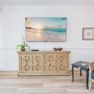 Stream your favorite shows while relaxing on the cozy couch after an exciting day of adventure