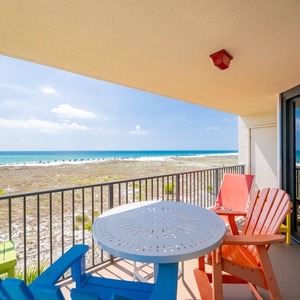 Lounge with coastal views and feeling the breezy beach vibe around you