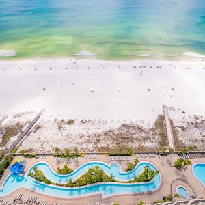 Float on the lazy river, brave the fun waterslide, cool off in the pool, or soak in indoor hot tubs