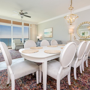 Savor a family meal or enjoy a fun game night with beach views and create lasting memories with loved ones