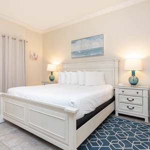 Unwind in this relaxing king guest suite and drift off into a peaceful slumber