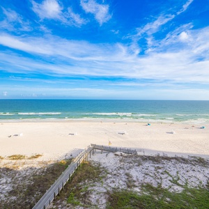 Where the sand meets the waves and the water meets the sky is where you need to be