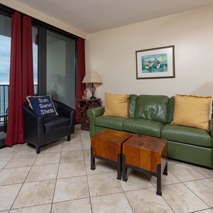 Island Winds West 674, Gulf Shores, Alabama, beach front, 2 bedroom condominium on the 6th floor