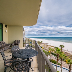 Experience seemingly endless coastline views of the horizon as waves lap the shore and the sun glistens over the water