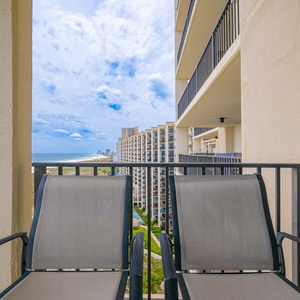 Stretch out and read a book after a long beach day on these chaise lounges