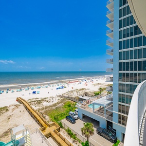 Discover the daily boating, fishing, and beach activities from your balcony