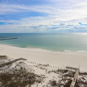 Experience daily boating and fishing activity at the jetties from your balcony