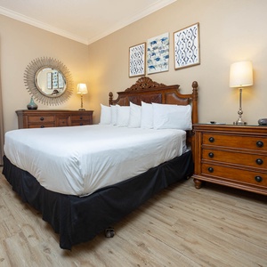 Unwind in this relaxing king guest suite and drift off into a peaceful slumber