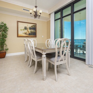 Savor a family meal or enjoy a fun game night with beach views and create lasting memories with loved ones