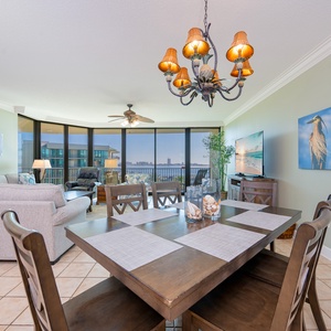 Savor a family meal or enjoy a fun game night with the coastal vibe and create lasting memories with loved ones