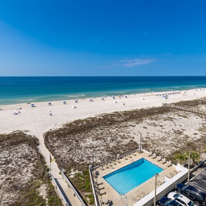 Take in sweeping coastal views from your balcony while lounging in comfort, listening to the beach vibe below