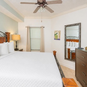 Unwind after a fun vacation day and stream your favorite shows in the master suite
