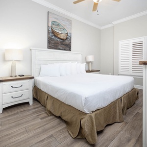 Unwind in this relaxing king guest suite and drift off into a peaceful slumber