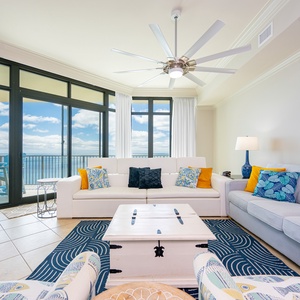Phoenix West 2206, Orange Beach, Alabama, beach front, 3 bedroom condominium on the 22nd floor