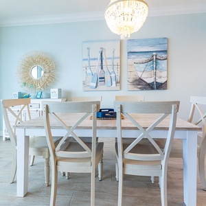 Enjoy a fun game night or family meal with beach views and create lasting memories with loved ones