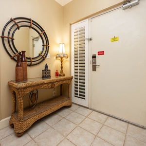 Welcoming entryway to your vacation rental inviting you to explore your vacation retreat