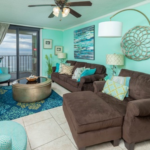 Phoenix II 2085, Orange Beach, Alabama, beach front, 2 bedroom condominium on the 8th floor