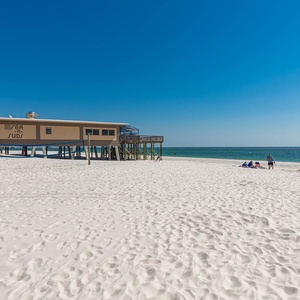 Relax on the soft, white sand at Seawind and play some volleyball or dine nearby at Sea-n-Suds for a perfect getaway