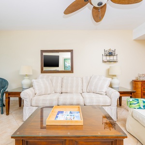 Living area with cozy seating and a beautiful view, perfect for relaxation and enjoying the scenery