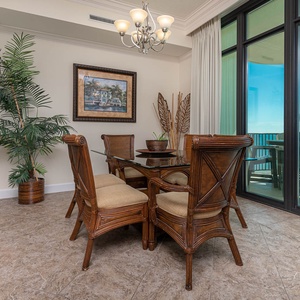 Enjoy a fun game night or family meal with beach views and experience memorable vacation moments