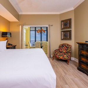 Relax after a fun beach day and stream your favorite shows from the cozy king bed in the master suite