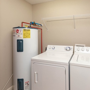 Easily refresh your wardrobe with the in-unit laundry, ensuring you're ready for all your coastal adventures