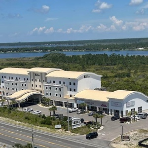 Enjoy views of the surrounding area with fun shopping and dining options nearby