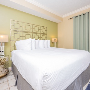 Unwind in this relaxing king guest suite and drift off into a peaceful slumber