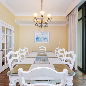 Savor laughter and connection as you gather with family around the charming dining table, enjoying delightful conversations