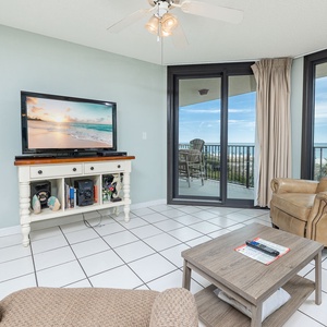 Feel the beach vibe as you sink into the plush seating, enjoying your favorite show or movie