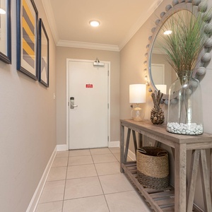 Step inside and feel welcomed by elegant decor and soft lighting, setting the perfect tone for your beach getaway