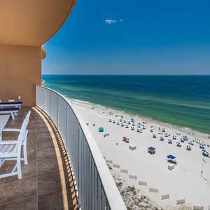 Savor sun-soaked moments while relaxing on the balcony, surrounded by captivating views and fun surprises